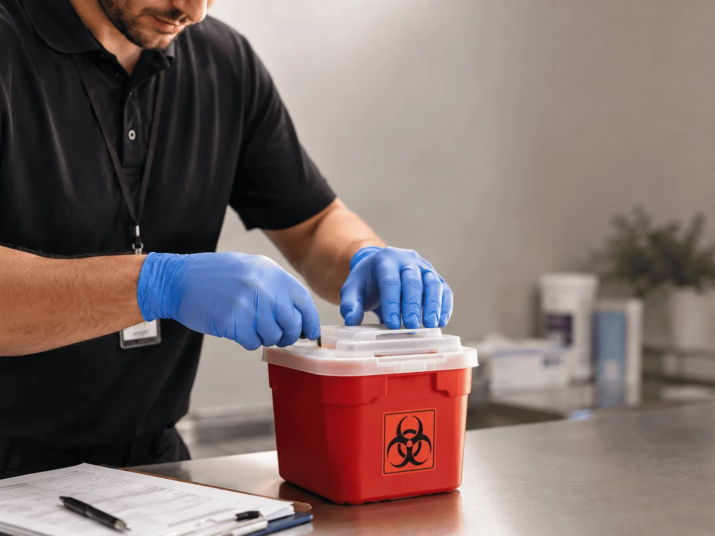 Why choose Sharps Waste Disposal in Glenwood, MN